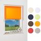 K-home Klemmfix-Minirollo, Orange Tageslicht 70 x 150 (B x L)