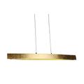 Mimax Lighting Tafelberg 1 Pendelleuchte, Aluminium, 18 W, 6 x 90 x 120 cm, Farbe Gold Brot