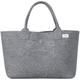 Giesswein Walkwaren Lydia Walktasche, Stoff, Schiefer, 50 x 46 x 5,5 cm