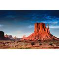 Artis 612348 Monument Valley Wanddekoration Leinwand mehrfarbig 45 x 65 cm