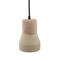 Specimen spe140041 zementgrau Wood Lampe Holz/Beton 15 W E27, Holz, beige, E27 15 wattsW 110 voltsV