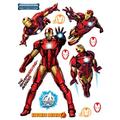 AG Design - Marvel Iron Man – Wandsticker – Wandtattoo – Wandaufkleber – Selbstklebend – bunt - 65 x 85 cm - DK 1795