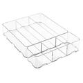 InterDesign 02974EU Clarity Erweiterbarer Schubladen-Organizer, Plastik, transparent, 40,64 x 30,48 x 7,62 cm