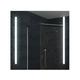 Lux-aqua Design Badezimmerspiegel mit Kalt/Warmlicht - 60x60cm