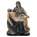 Joana Darque Pietà Marfinite, Blau, 51 x 33 x 25 cm