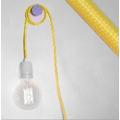 Filament Style CR Filament Cord Set für Pendelleuchten, Metall, E27, gelb, 11 x 11 x 11 cm
