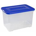 Allibert 226286 Handy Box Deckel zu Click blau Laser Kunststoff 60 x 40 x 39 cm 65 l