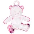 Mopec k129.02 – Teddybär Rosa Transparent. Beutel 50 Stück, Pack 1-Beutel.