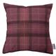 TOM TAILOR T-Soft Check Kissenhülle Polyester, Viskose, Elasthan Beere 45 x 45 x 1 cm