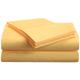 Superior 1500 Serie Solid Deep Pocket Super Weich und knitterfrei Bed Sheet Set, 100% gebürstete Mikrofaser, Gold, Full, 4-TLG.