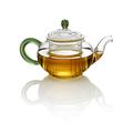 Tea Soul B6021660 Glass Teekanne mit Jadeheft 350ml, Borosilicate Glass, Heat-Resistant, Transparent and Light in Weight, 13,50 x 9,00 x 10,50 cm