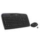 Logitech MK330 Kabelloses Tastatur-Maus-Set, 2.4 GHz Verbindung via Unifying USB-Empfänger, 4 programmierbare G-Tasten, 12-24-Monate Batterielaufzeit, PC/Laptop, Italienisches QWERTY-Layout - Schwarz