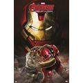 empireposter 737922 The Avengers - Hulkbuster - Cartoon Comic Plakat Druck, Papier, Mehrfarbig, 91,5 x 61 x 0,14 cm