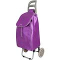 Metaltex 415224757 Shopping Trolley Aster 45 L in Violett, Metall, 45 x 35 x 25 cm