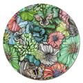 Nadja Wedin design Flower Power grün – Tablett 38 cm