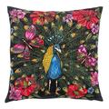 Nadja Wedin design Pfau – Kissenhülle Velvet 48 x 48 cm, Multi