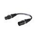 Sommer Cable Adapterkabel XLR 3-pol male auf XLR 5-pol female 15cm | B2WSU0015-SW