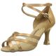 Diamant Diamant Damen Latein Tanzschuhe 035-087-087, Braun (Bronze), 36 EU (3.5 Damen UK)