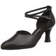 Diamant Damen Tanzschuhe 058-080-034 Standard & Latein, Schwarz (Schwarz), 44