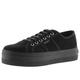 victoria Damen Low-top 109205-WOMEN Low-TOP Barcelona Wildleder RECYCELT & Platform Negro 39