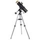 Bresser Spiegelteleskop Spica EQ 130/650 mit Smartphone Kamera Adapter und hochwertigem Objektiv-Sonnenfilter, inklusive Montierung, Stativ und Zubehör