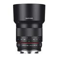 Samyang MF 50mm F1.2 APS-C MFT schwarz - manuelles Foto Objektiv mit 50mm Festbrennweite für MFT Kameras (Olympus / Panasonic), ideal für Portrait, sanftes Bokeh, kompakt und leicht