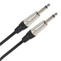 Plugger Kabel mit Klinkenstecker/Mono-Stecker, 15 m, Schwarz