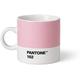 Pantone Espressotasse, Porzellan, Light Pink 182, 6.1 x 6.1 x 8.2 cm