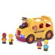 B. toys by Battat – Boogie Bus – Interaktiver Schulbus mit 5 Figuren, Lichtern und Tönen für Kinder ab 18 Monaten