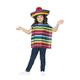 Mexican Instant Kit, Multi-Coloured, with Poncho & Sombrero