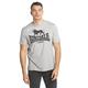 Lonsdale Herren T-shirt Logo T Shirt, Grau, XXL EU