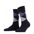 Burlington Damen Socken Marylebone W SO Wolle gemustert 1 Paar, Blau (Dark Navy 6375), 36-41