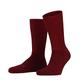 FALKE Unisex Socken Walkie Ergo U SO Wolle einfarbig 1 Paar, Rot (Scarlet 8280), 46-48