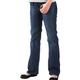 Christoff Umstandshose Schwangerschaftsjeans Schlaghose - Boot Cut - hoher Bund - elastisches Comfort-Bauchband - 367/95/84 - blau - 38 / L36