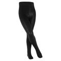 FALKE Unisex Kinder Strumpfhose Comfort Wool K TI Wolle dick einfarbig 1 Stück, Schwarz (Black 3000), 80-92