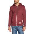 Blend Herren Sweatjacke Kapuzenpullover, Rot (Zinfandel 73006), XX-Large (Herstellergröße: XXL)