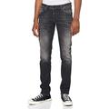 JACK & JONES Herren Jjiglenn Jjfox Bl 655 50sps Noos Jeanshose, Black Denim, 32W 32L EU