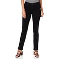 Cross Jeans Damen Anya P 489-150 Slim Jeans (schmales Bein), Schwarz (Black 155), W26/L32