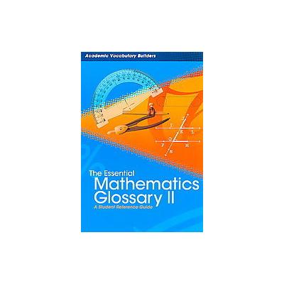 The Essential Math Glossary 2 (Paperback - Capstone Pr Inc)