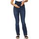 bellybutton Maternity Damen Jeans Bootcut mit Überbauchbund Umstandsjeans, Blau (Dark 0012), 38