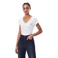 G-STAR RAW Damen Eyben Slim T-Shirt, Weiß (white D04434-2757-110), L