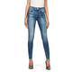 G-STAR RAW Damen 3301 High Skinny Jeans, Mehrfarben (medium indigo aged D05175-8968-6028), 24W / 30L