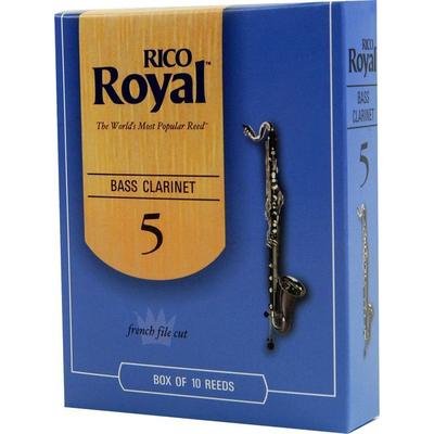 Rico Royal Bass Clarinet Reeds 3.5 10-pack