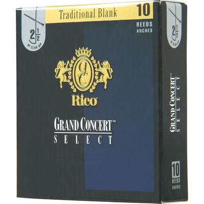 Rico Grand Concert Select Traditional Bb Clarinet Reeds 3.5 10-pack