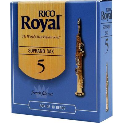 Rico Royal Soprano Sax Reeds 3.5 10-pack