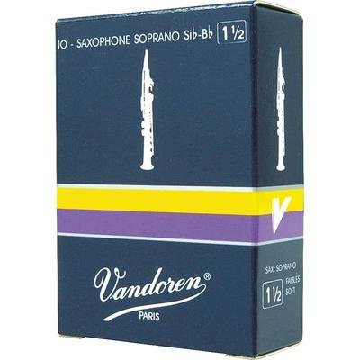Vandoren Soprano Saxophone Reeds 4 10-pack