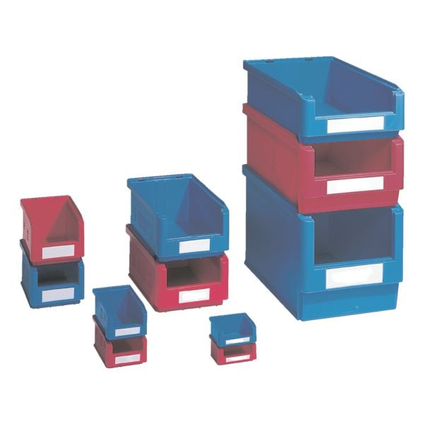 CP Sichtlagerkästen Größe 6 blau, 31.5x14.5x50 cm