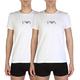 Emporio Armani Herren T-Shirts 2erPack 111267cc715 Weiß (White/White 04710), S EU