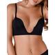 Wonderbra Damen ULTIMATE PLUNGE Push-Up BH mit tiefem Ausschnitt , Plunge Braschwarz, 70C