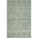 White 24 x 0.63 in Indoor Area Rug - Ophelia & Co. Ellicottville Oriental Handmade Tufted Wool Green Area Rug Wool | 24 W x 0.63 D in | Wayfair